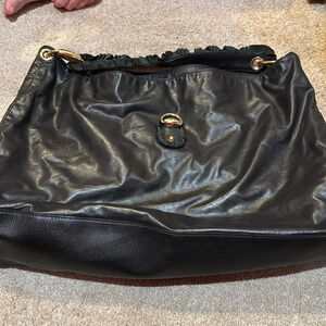Black Vintage Gucci tote bag in excellent condition.